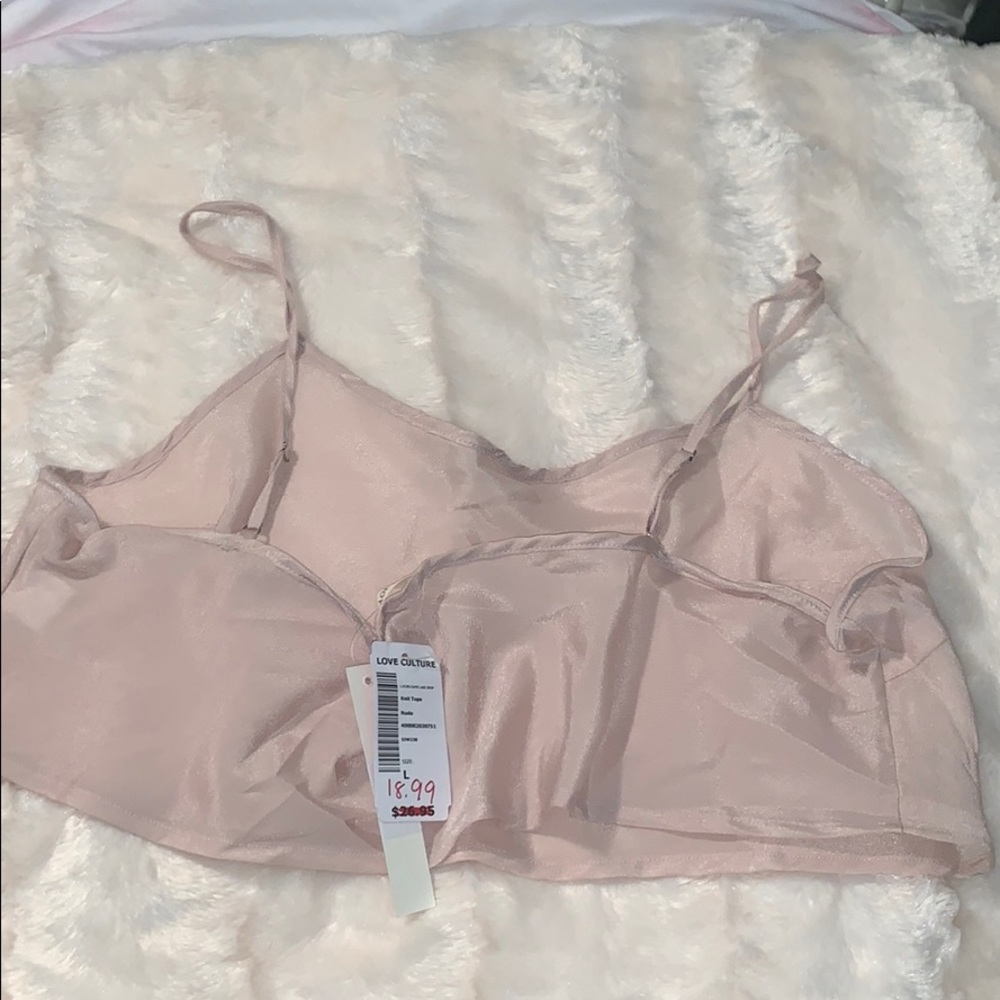 Love Culture Tan Crop Too